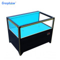 Viva Live Friefood Display Restaurant Glass Fish Tank Caso